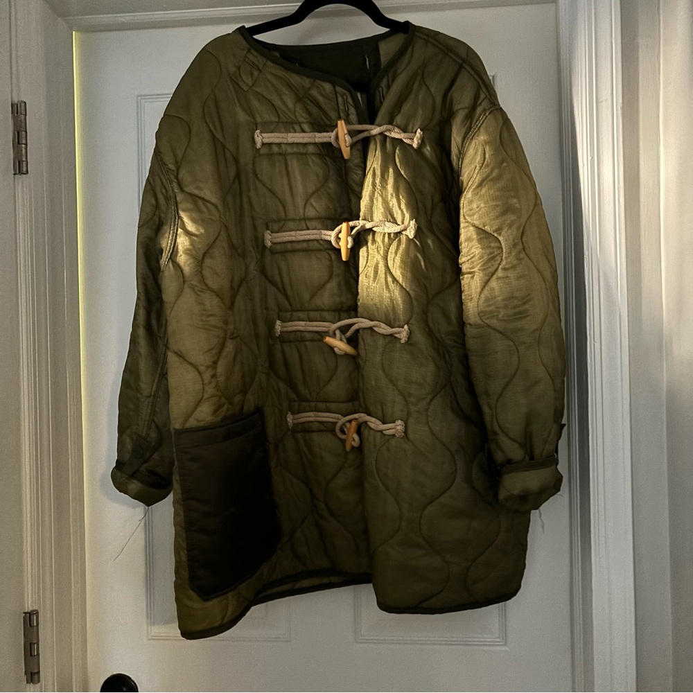 R13 Army Liner with Toggle closure